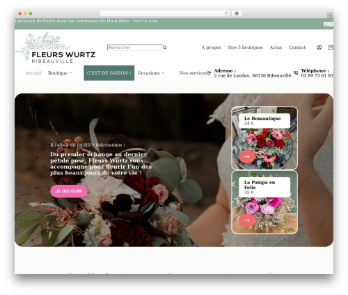 Blocksy WordPress theme - www.fleurs-wurtz.fr