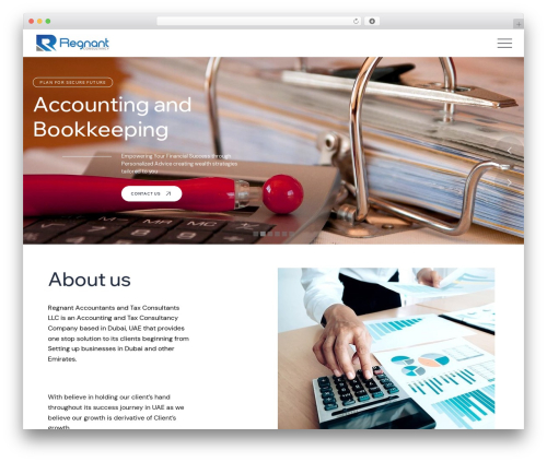 Cleanfin theme WordPress - regnantconsultancy.com