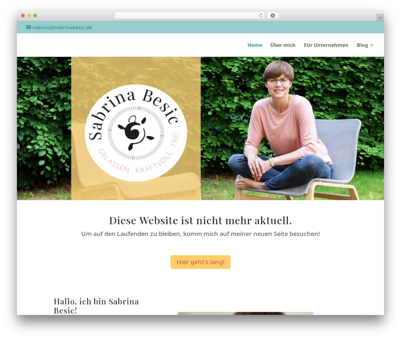 Divi Child Theme theme WordPress - sabrinabesic.de