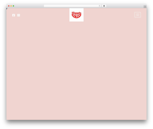 Glace theme WordPress - slagstaglass.com