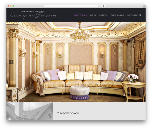 Rare WordPress website theme - tehnostroy-design.ru