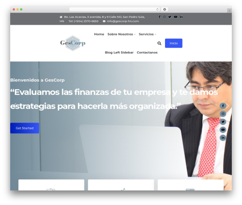 Theme WordPress Consit - gescorp-hn.com