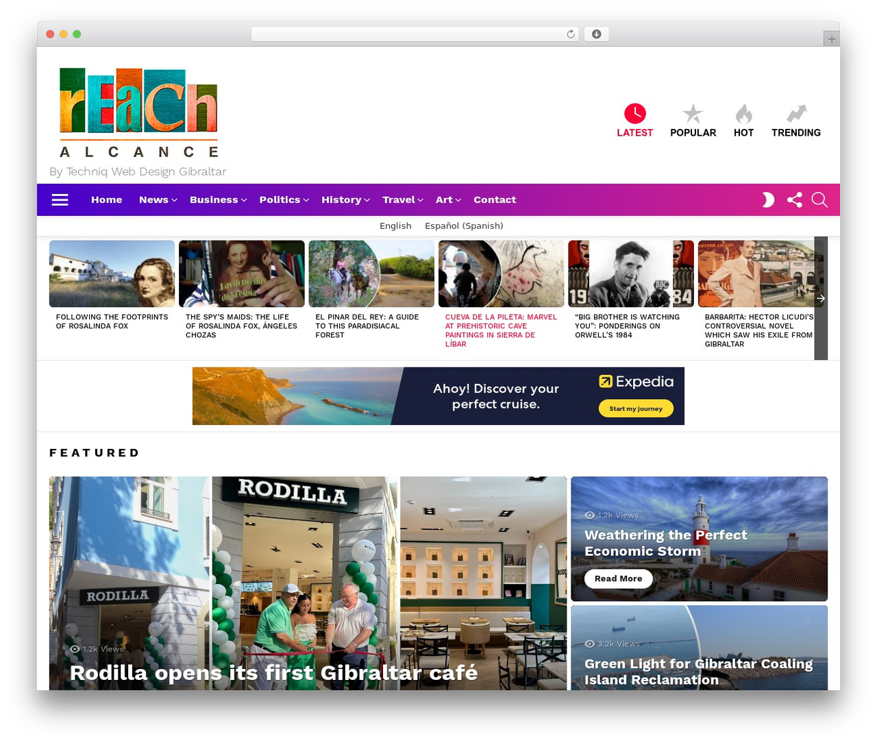 WordPress theme Bimber - reachextra.com