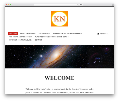 WordPress theme Radcliffe 2 - krisnedy.com