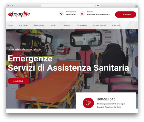 Ambons WordPress theme - heartlifecroceamica.it