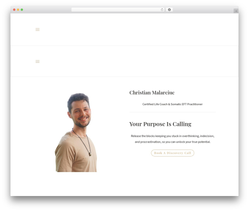 Divi theme WordPress - christianmalarciuc.com