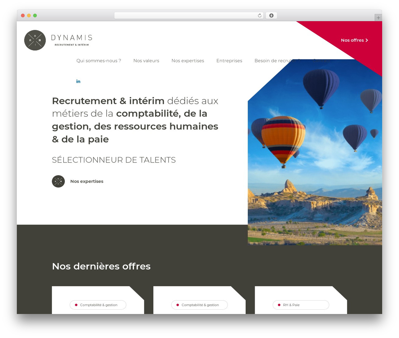 exPress WordPress theme - dynamis-rh.com