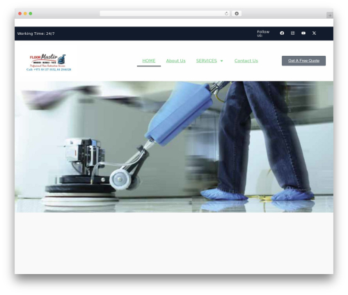 Call now and chat buttons WordPress plugin - floorpolishingdubai.com