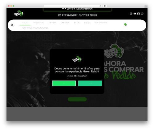 Elfsight age verification cc WordPress plugin - greenrabbitgt.com