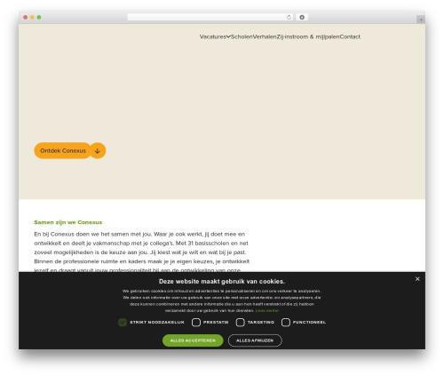Cookieconsent WordPress plugin - werkenbijconexus.nl