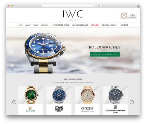 IWC WordPress theme by Jelba iwc .pk