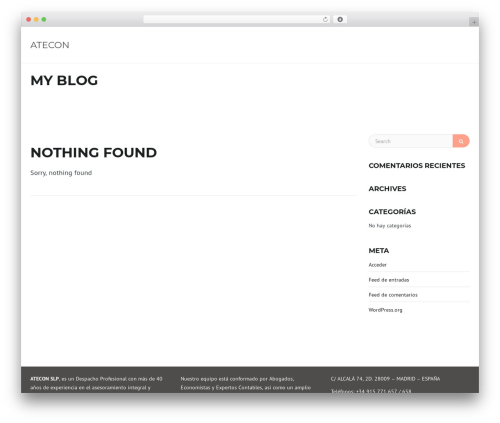 Lambda WordPress theme - ateconsa.com