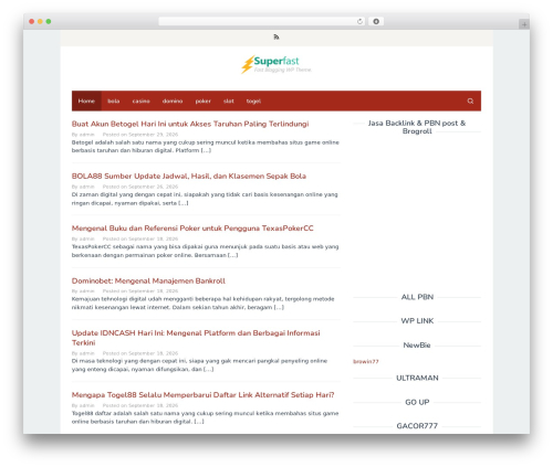 Superfast theme WordPress - ferrucciristorante.com