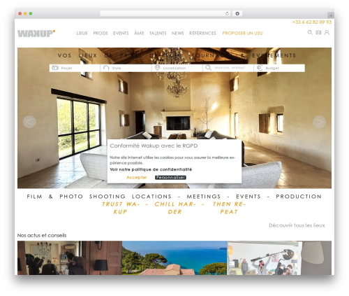 Cookimize – GDPR Cookie Consent Solution (easy-wp-cookie-popup) free WordPress plugin - wakup.fr