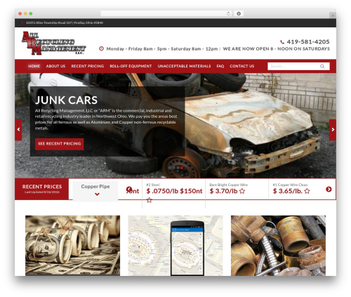 Themeized Theme WordPress theme design - allrecyclingmanagement.com Themeized Theme WordPress theme design - allrecyclingmanagement.com