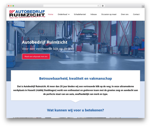 Trader WordPress theme - auto-ruimzicht.nl