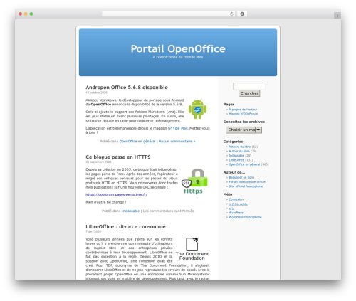 WordPress Default Fr premium WordPress theme - oooforum.free.fr