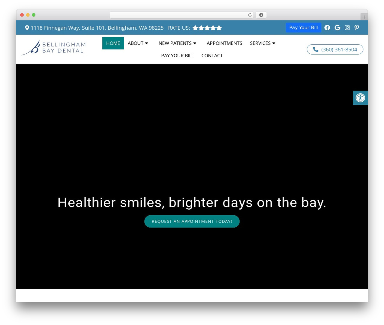 WordPress theme Parent Theme - bellinghambaydental.com