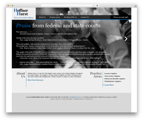 WP theme SSH Theme - heffnerhurst.com