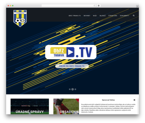 Best WordPress theme BigSlam - trnavaobfz.sk