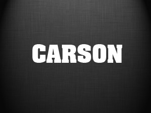 Carson WordPress theme Carson WordPress theme
