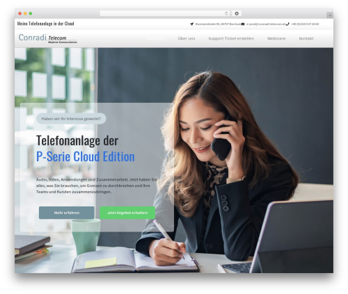 CT-Theme WordPress theme - conradi-telecom.de