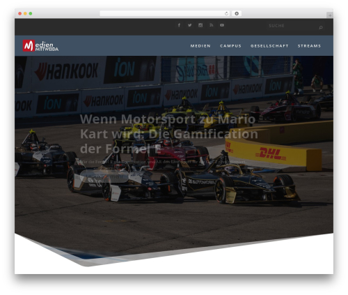 Extra WP theme - medien-mittweida.de