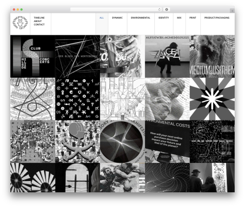 FULLSCREEN theme WordPress - m-a-d.com