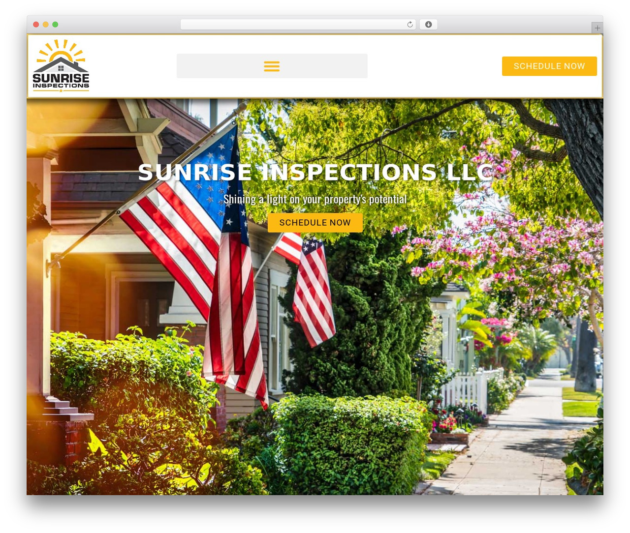 Hello Elementor WordPress theme - sunrise-inspections.com