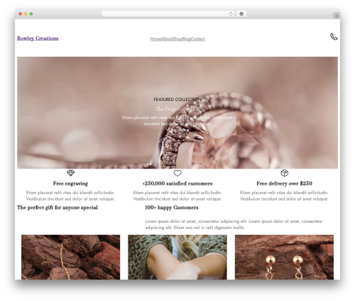 Ruby Ecommerce WordPress theme download - rowleycreations.com Ruby Ecommerce WordPress theme download - rowleycreations.com