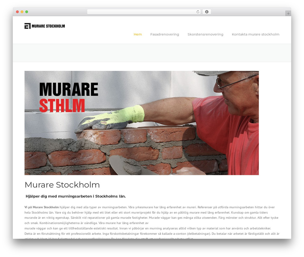 Theme WordPress Construction - murarestockholm.se Theme WordPress Construction - murarestockholm.se