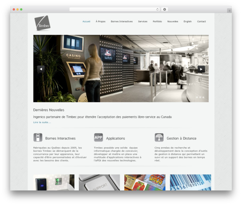 Theme WordPress Express - timbec.com