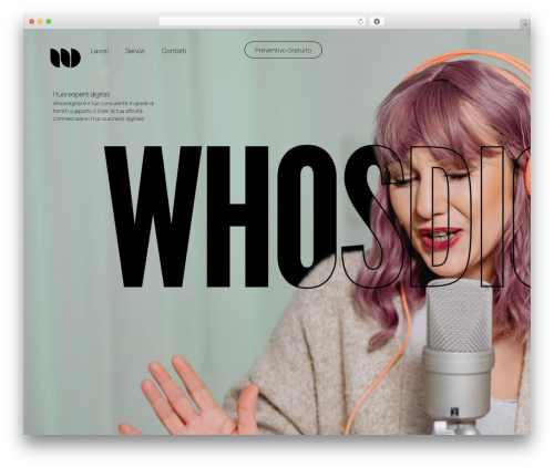 Frontend admin pro WordPress plugin - whosdigital.it