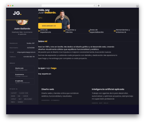 Theme WordPress Lilon - juangallardosvq.com