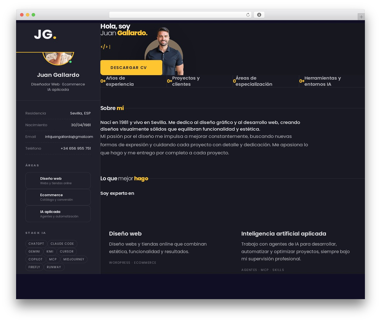 Theme WordPress Lilon - juangallardosvq.com