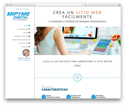Theme WordPress Selfless - mipymedigital.com