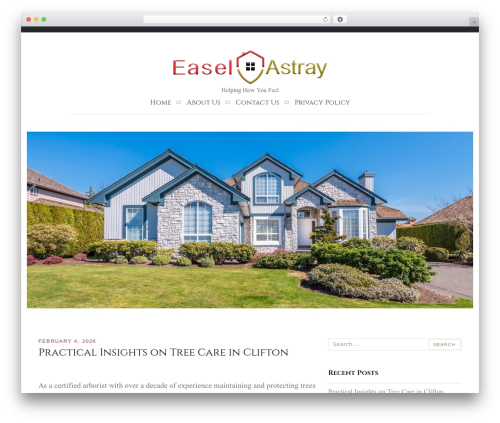 WordPress theme Equable Lite - easelastray.us