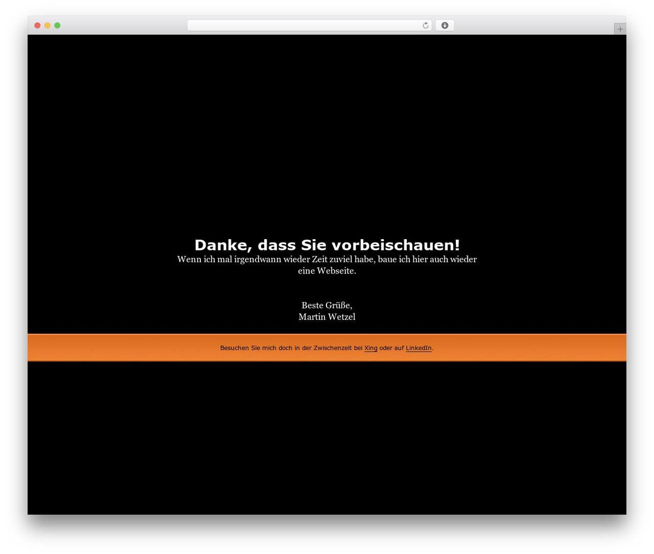 WordPress theme LaunchPad - martinwetzel.de