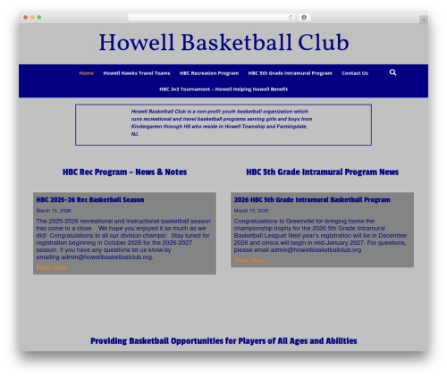 Awesome weather pro WordPress plugin - howellbasketballclub.org