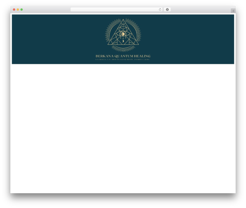 Berkana WordPress theme - berkanahealingcenter.com