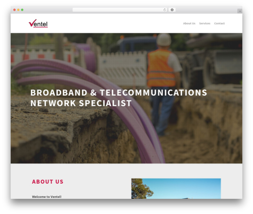 Best WordPress theme Salient - ventel.com.au