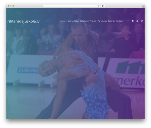 cherry theme WordPress - rihteradejuskola.lv