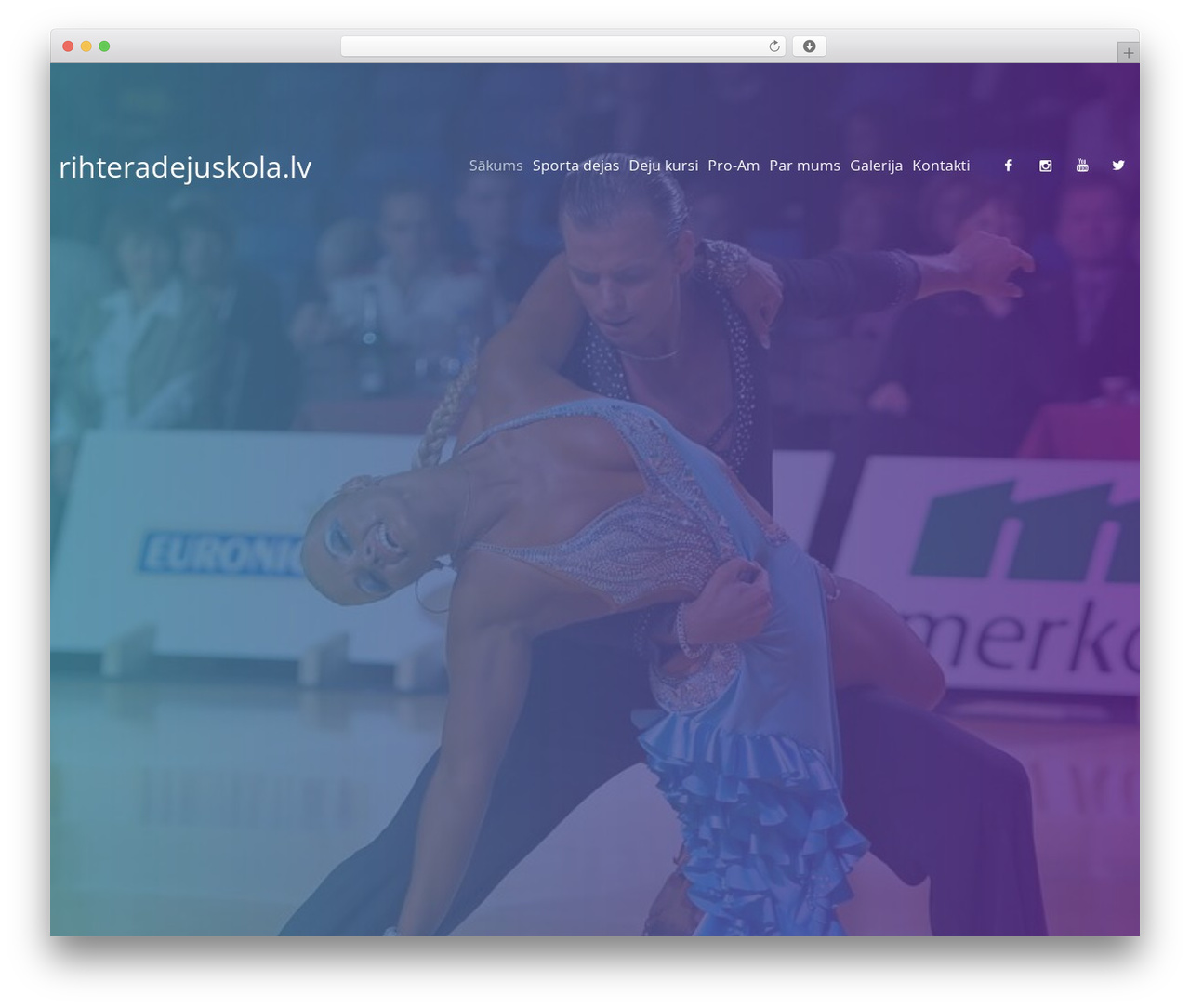 cherry theme WordPress - rihteradejuskola.lv