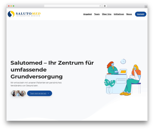 Gs logo slider pro WordPress plugin - salutomed.ch