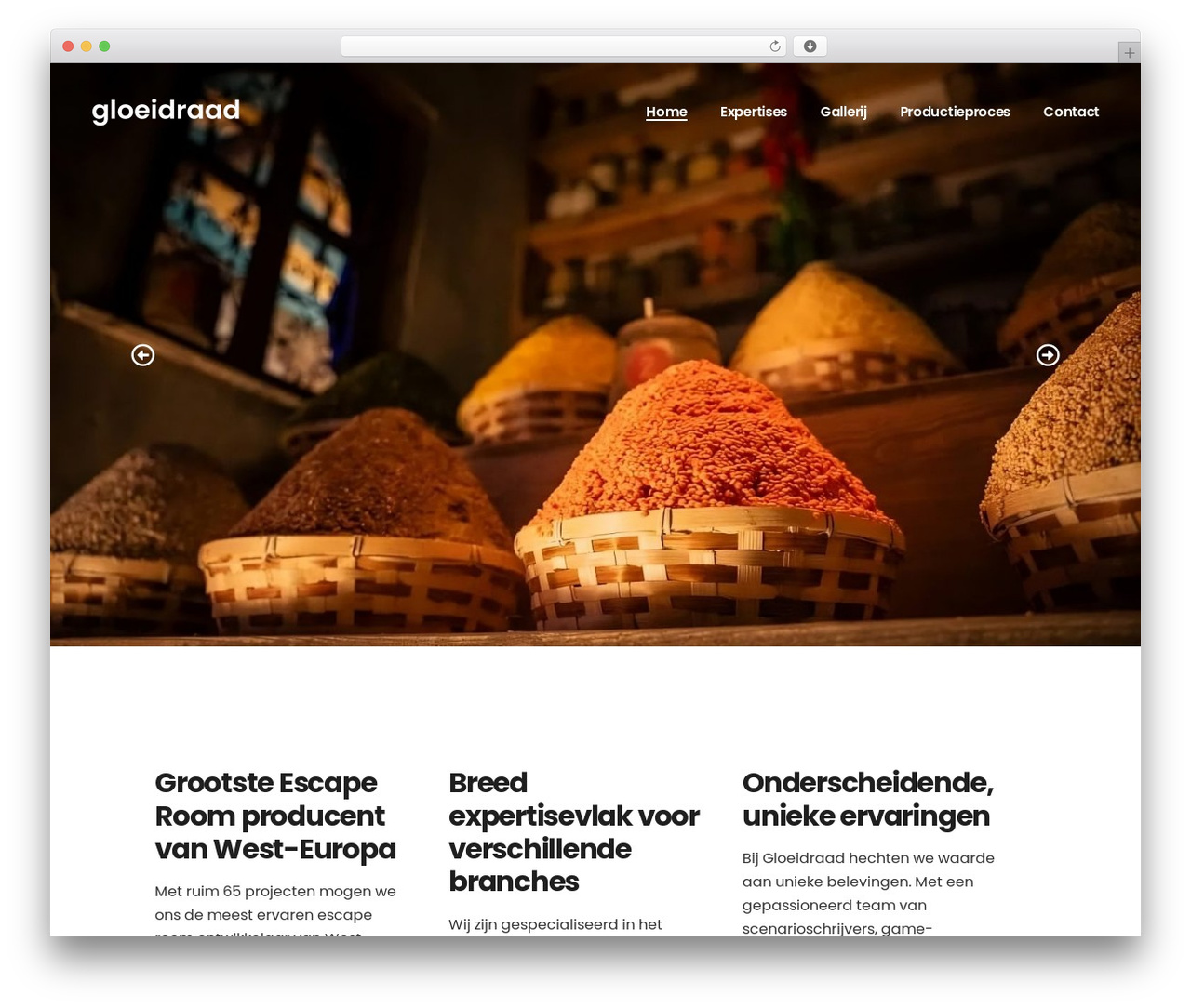 Lekker WordPress theme - gloeidraad.com Lekker WordPress theme - gloeidraad.com