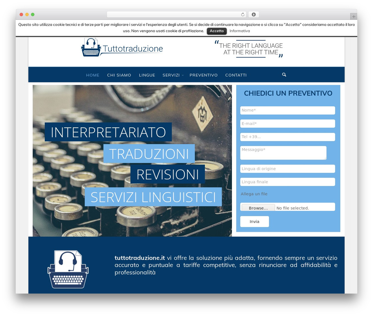 Salbii WordPress theme - tuttotraduzione.it