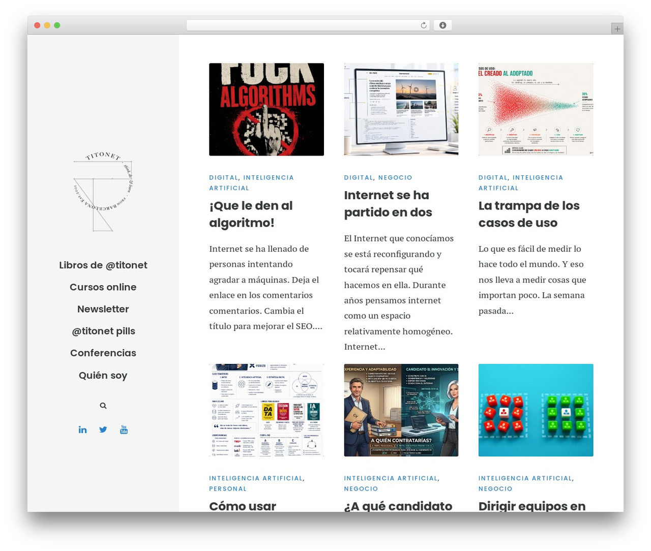 Theme WordPress Akea Child - titonet.com