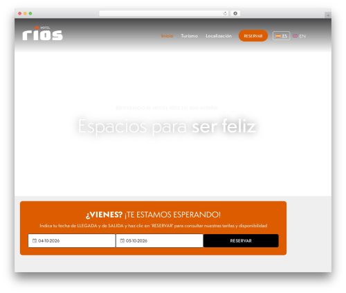 WordPress theme Hello Elementor - hotelrios.es