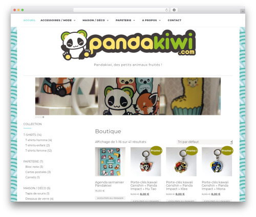 Activello WordPress theme - pandakiwi.com