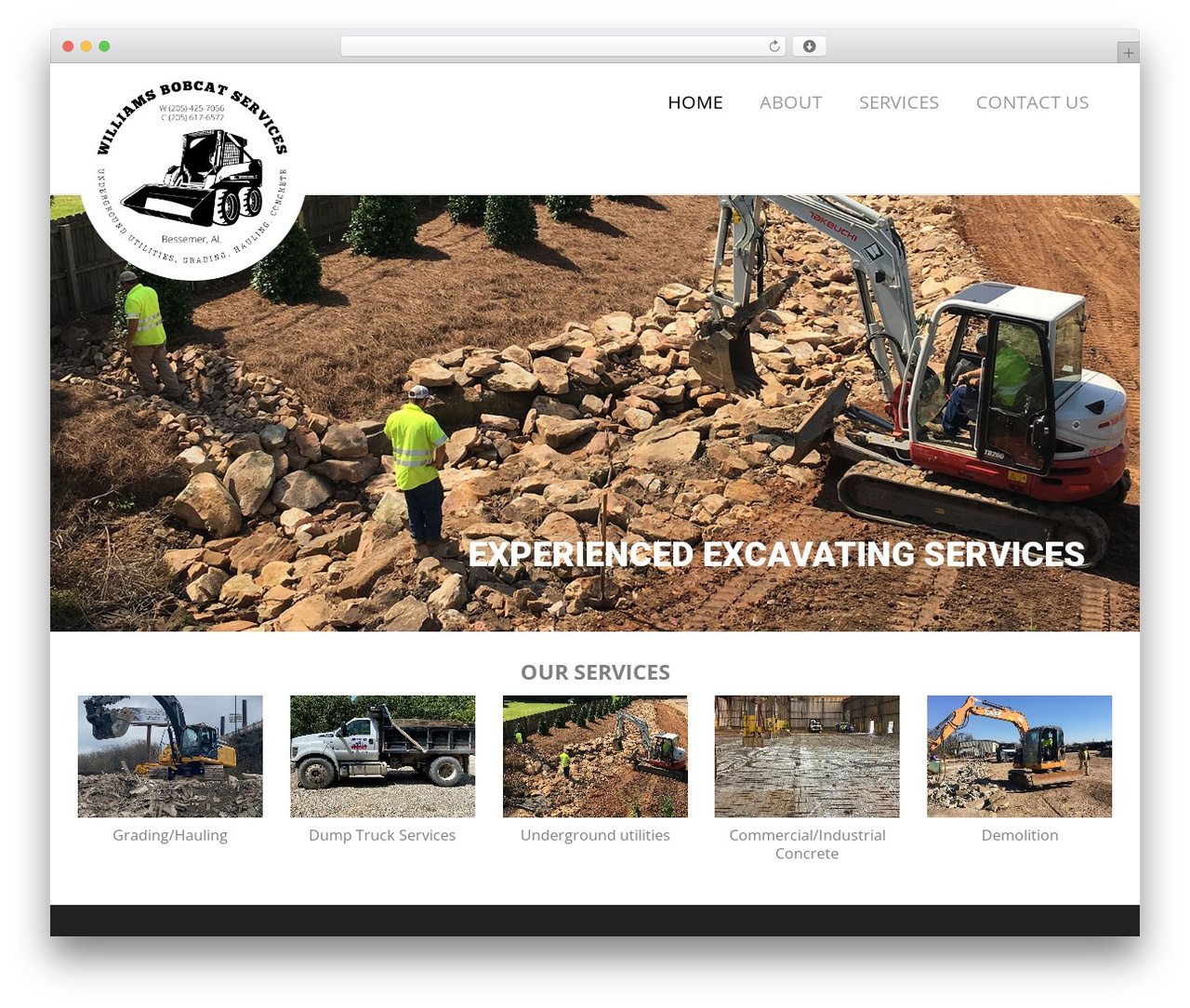 Create WordPress theme - williamsbobcatservices.com Create WordPress theme - williamsbobcatservices.com